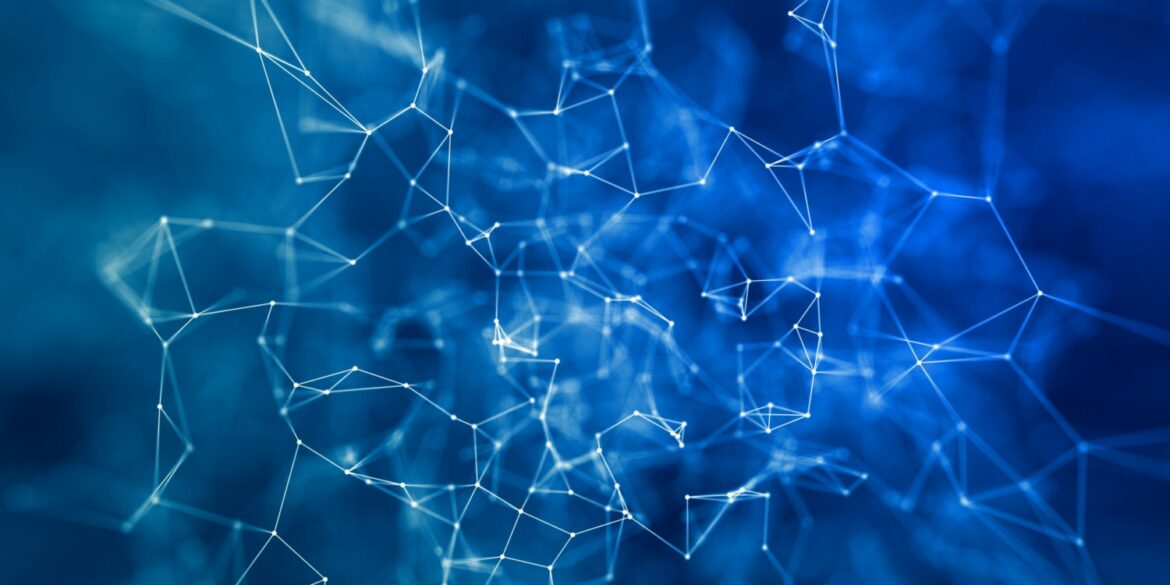 Abstract,Geometric,Background,Connecting,Dots,And,Lights,As,A,Plexus