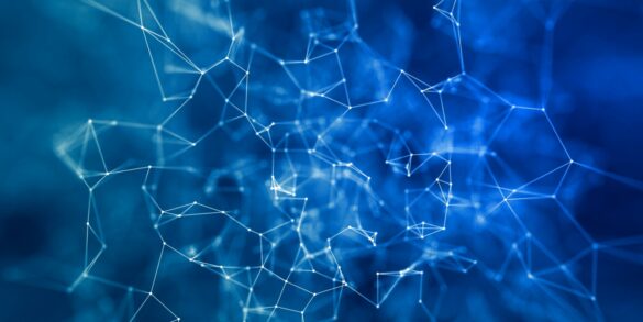 Abstract,Geometric,Background,Connecting,Dots,And,Lights,As,A,Plexus
