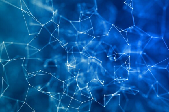 Abstract,Geometric,Background,Connecting,Dots,And,Lights,As,A,Plexus
