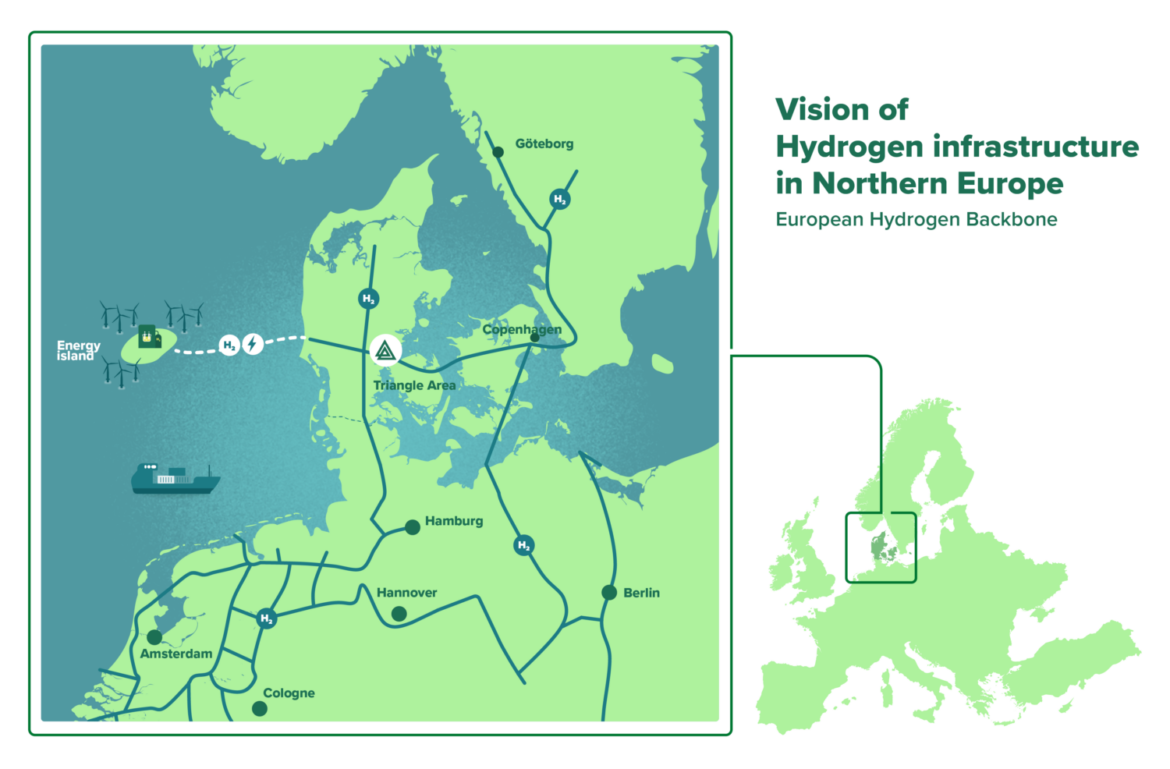 Vision of Hydrogen infrastructure in Northern Europe, article in Hot Cool no. 5, 2022