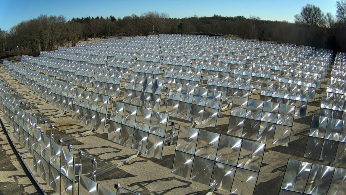 Heliac solar panels for high-temperature district heating Heliac solar panels for high-temperature district heating