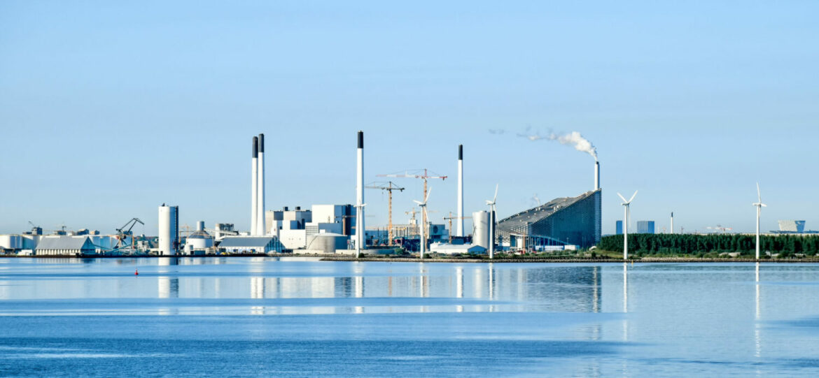Incineration, Plant, Amager,Slope,(amager,Bakke), In Copenhagen, Denmark