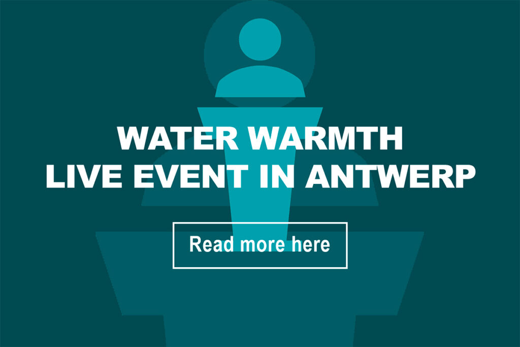 WaterWarmth Live event in Antwerp