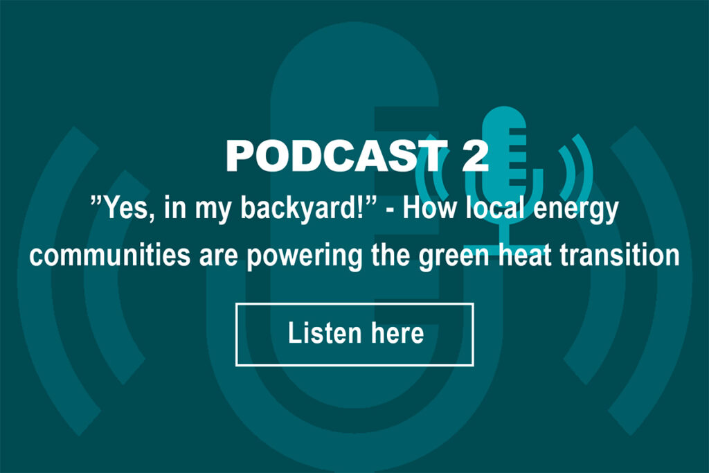 WaterWarmth podcast No. 2 - Yes, in my backyard - How local energy communities are powering the green heat transition