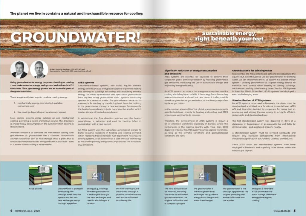 Groundwater! Hot Cool article, no. 3, 2020