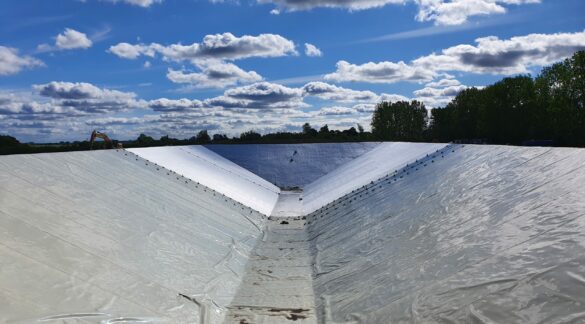 Pit heat storage, Hoje Taastrup, Greater Copenhagen, DK Photo by VEKS