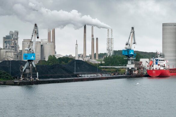 Portland cement factory in Aalborg