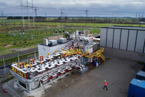 The Heatcube facility at Aalborg Forsyning is one of the solutions that can improve storage in the future. The facility in Aalborg can store 18 MWh of heat and is expected to provide up to 5,000 MWh annually, equivalent to the consumption of about 275 single-family homes. Photo @Jesper Voldgaard
