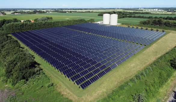 Vraa Varmeværk Solfanger