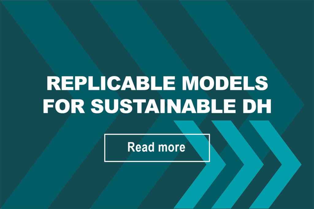 Replicable models for sustainable district heating in the TFE project