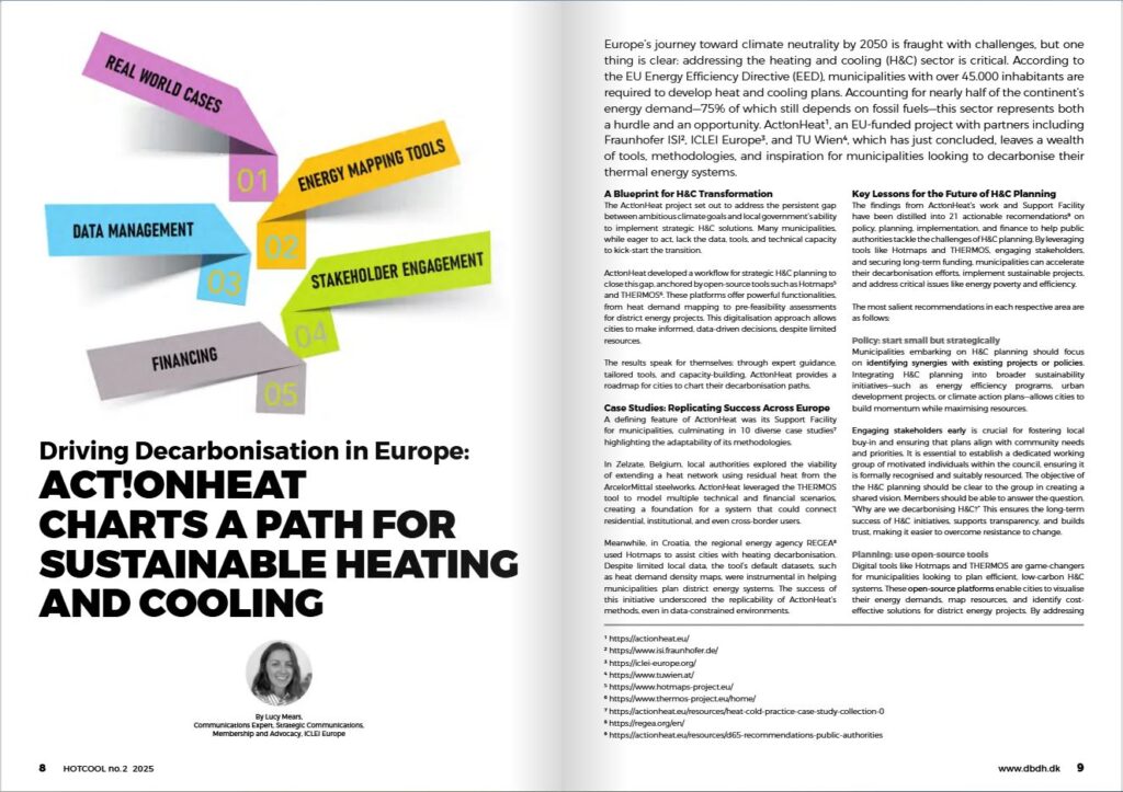 Driving Decarbonisation in Europe - Act!onHeat Charts a Path for Sustainable Heating and Cooling