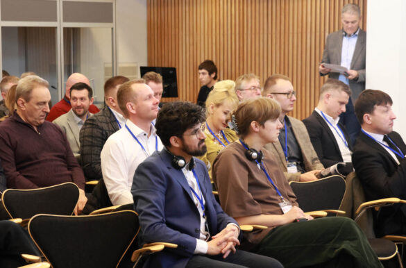 The Ukrainian delegation visits DBDH at Frederiksberg for the conference