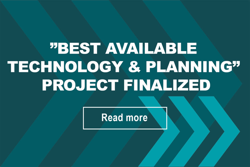 Diary box: Best Available Technology and Planning Project Finalized