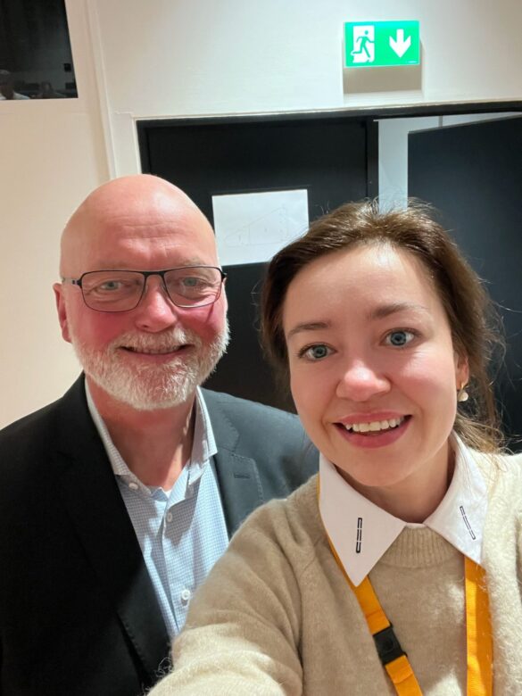 Lars Skytte Jørgensen og Lesia Logvynenko