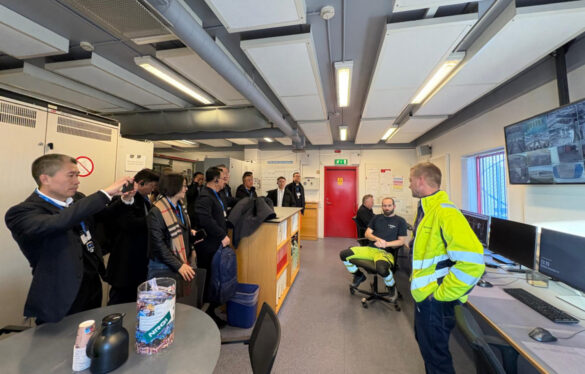 Chinese delegation visit at Envafors