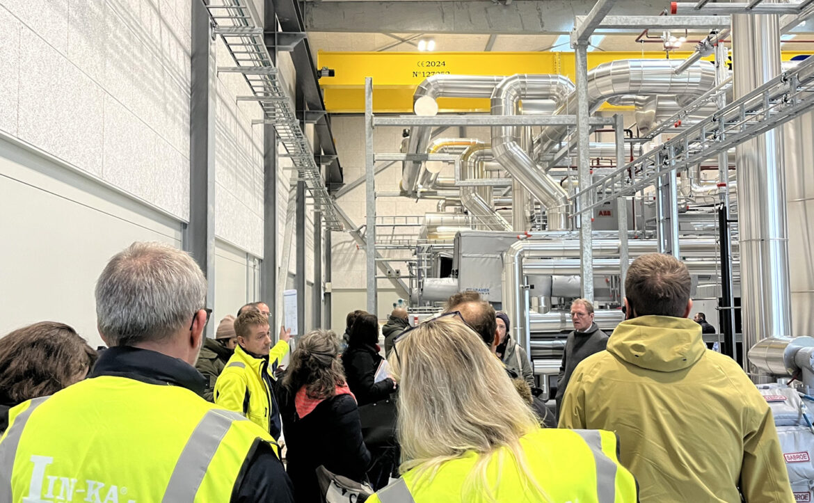 French delegation visits Envafors on district heating tour in Denmark
