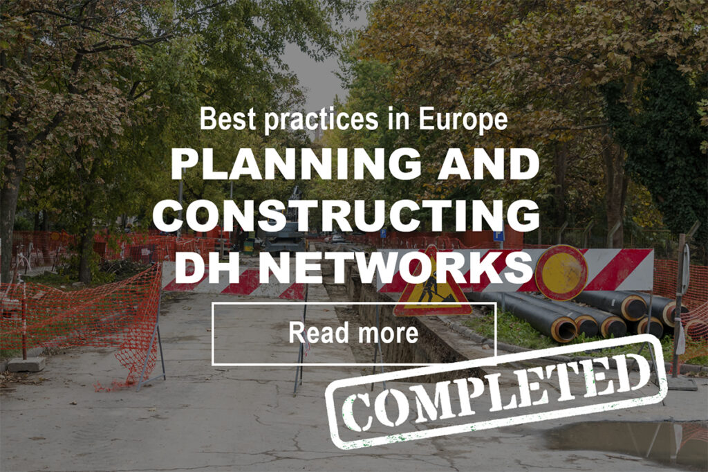 Best practices for planning and constructing DH networks in Europe