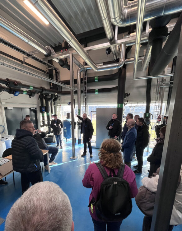 Ukrainian visit at Høje Taastrup Fjernvarme