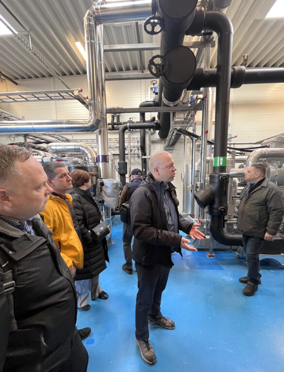Ukrainian visit at Høje Taastrup Fjernvarme