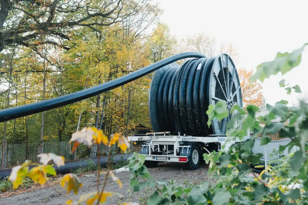 District heating pipelines without trenching_Brugg-Pipes