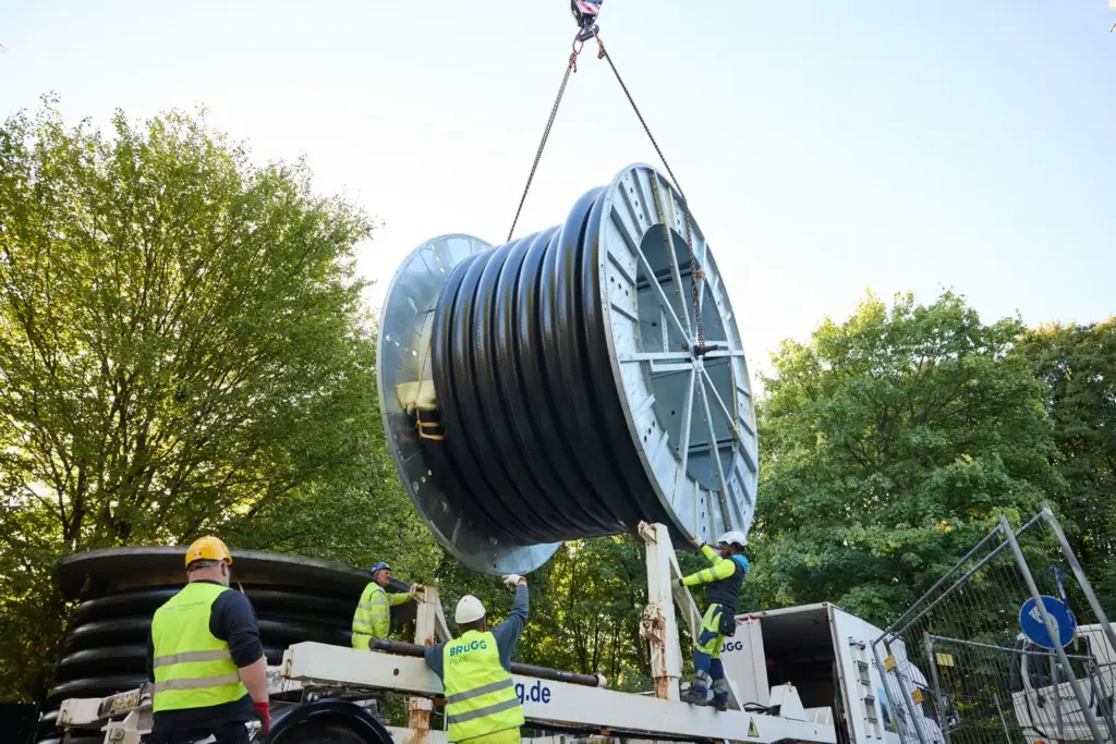 District heating pipelines without trenching_Brugg-Pipes