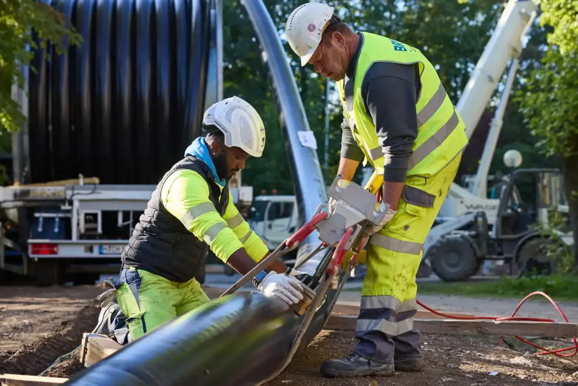 District heating pipelines without trenching_Brugg-Pipes