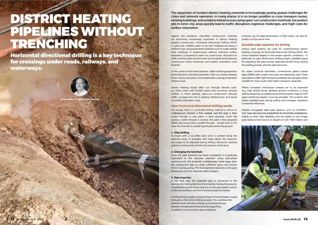District Heating Pipelines without trenching_Brugg Pipes_image