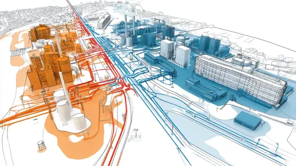 District heating thermal storage and robust investment decisions through integrated modeling