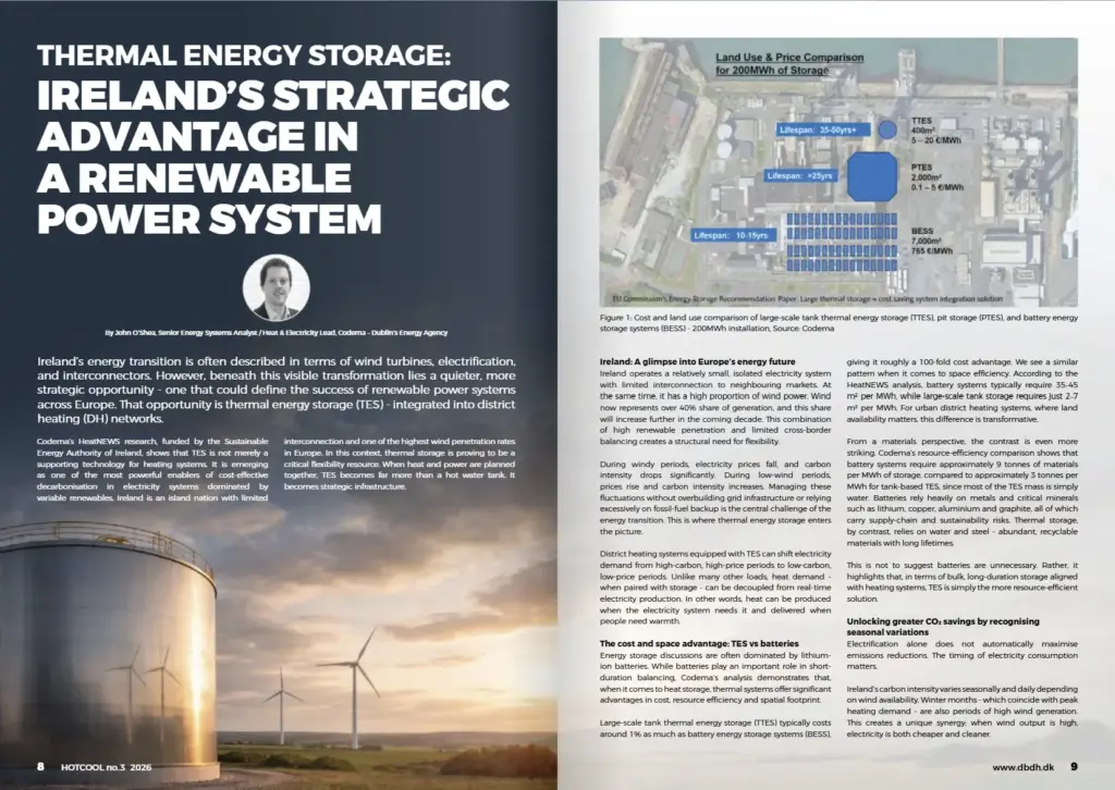 Thermal Energy Storage Irelands strategic advantage in a renewable power system_John O'Shea_image
