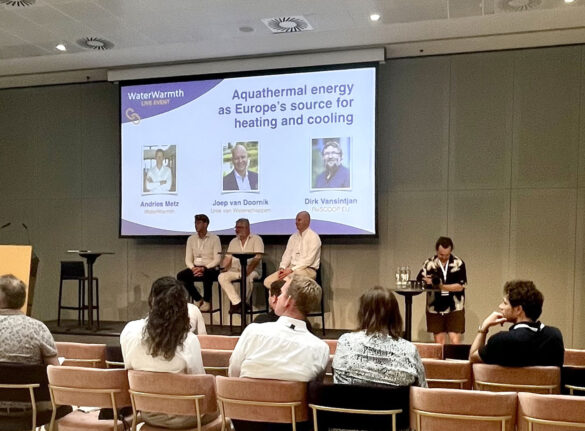 WaterWarmth Live event, On the Way to Sustainable Heating, in Antwerp on 26 May