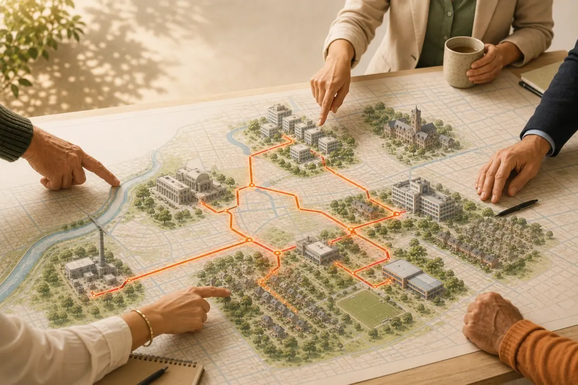 From Map to Community