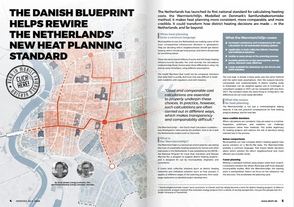 The Danish Blueprint Helps Rewire the Netherlands' New Heat Planning Standard