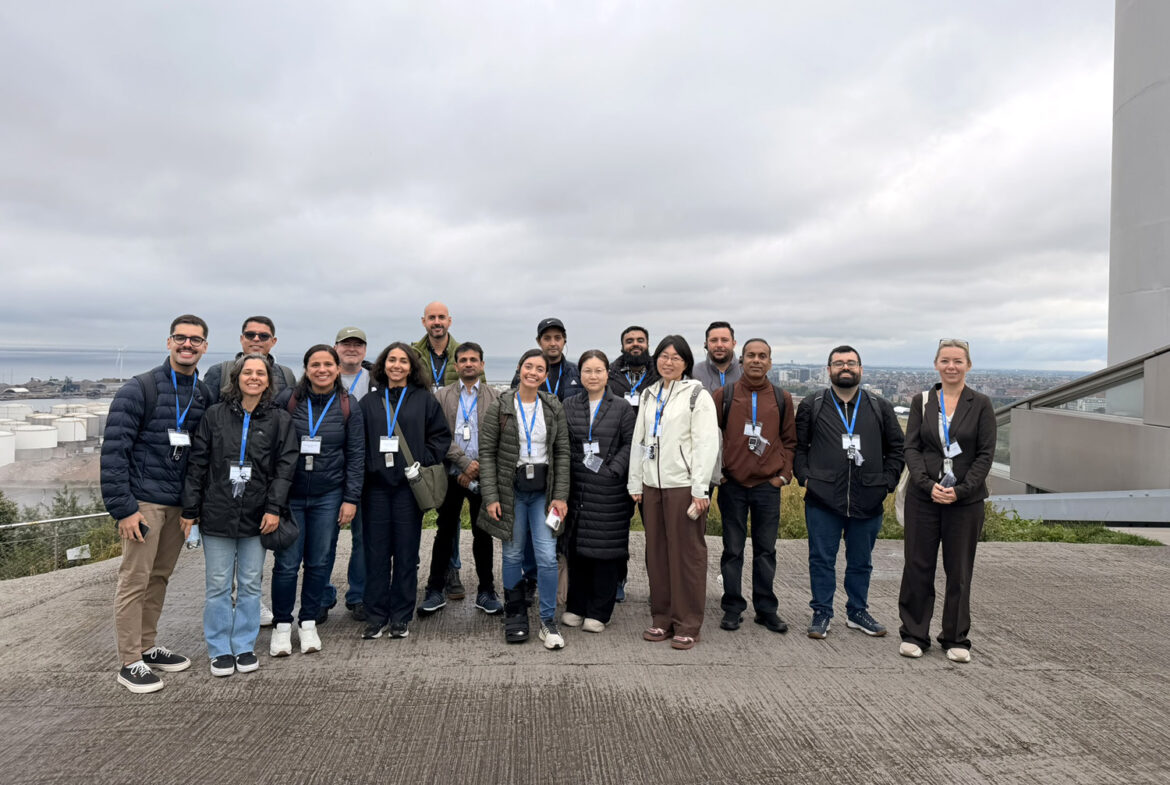 During the three-week Clean District Energy – Next Generation District Energy Systems course, organised by Danida Fellowship Centre, participants combined technical training with visits to Danish district energy facilities. Here visiting ARC