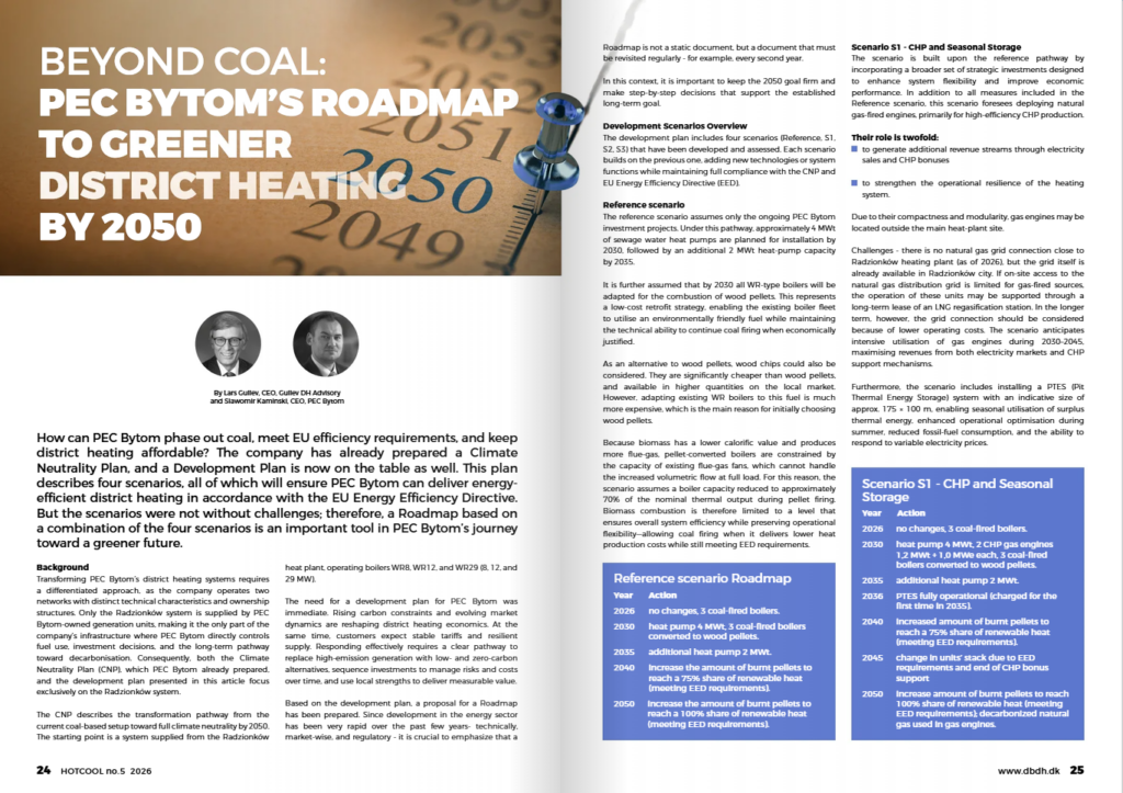 Beyond Coal - PEC Bytom's roadmap to Greener District Heating by 2025