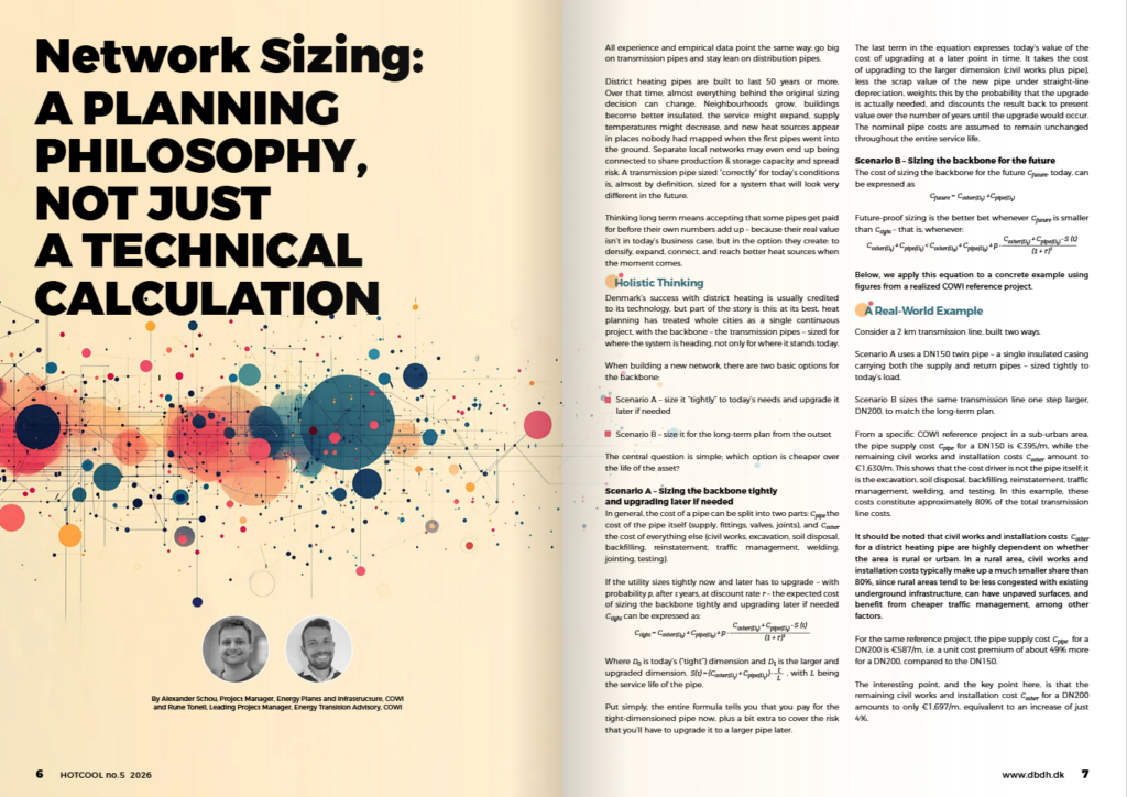Network sizing - a Planning Philosophy, not just a Technical Calculation